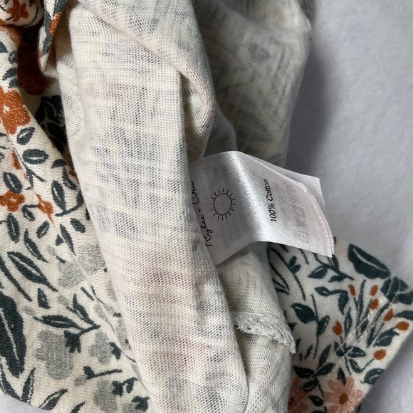 NWT RYLEE CRU TANK / FLOWER FIELD top cotton GIRL blue red SZ10-12y - Picture 5 of 5